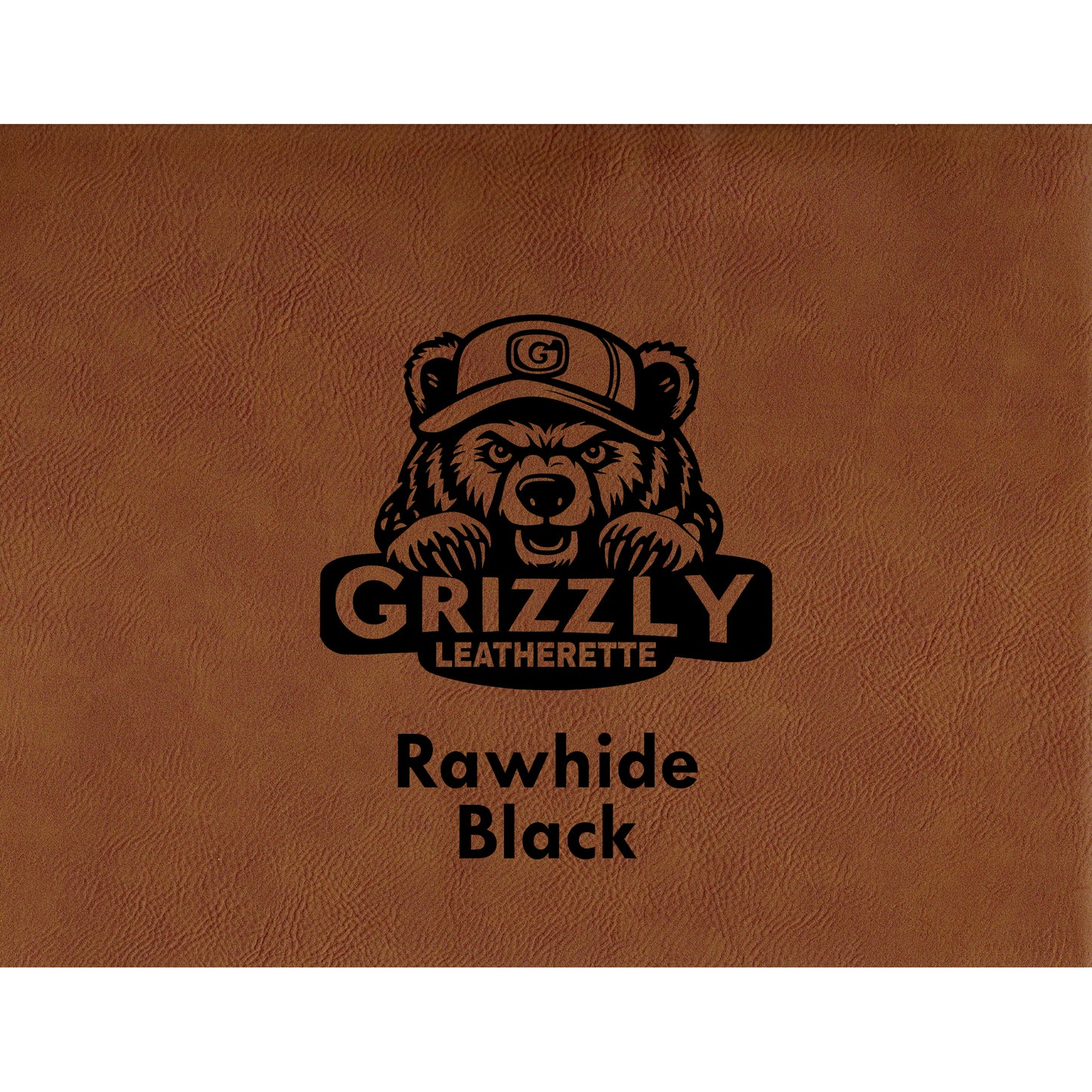 Grizzly Leatherette, All Colors 12in x 24in