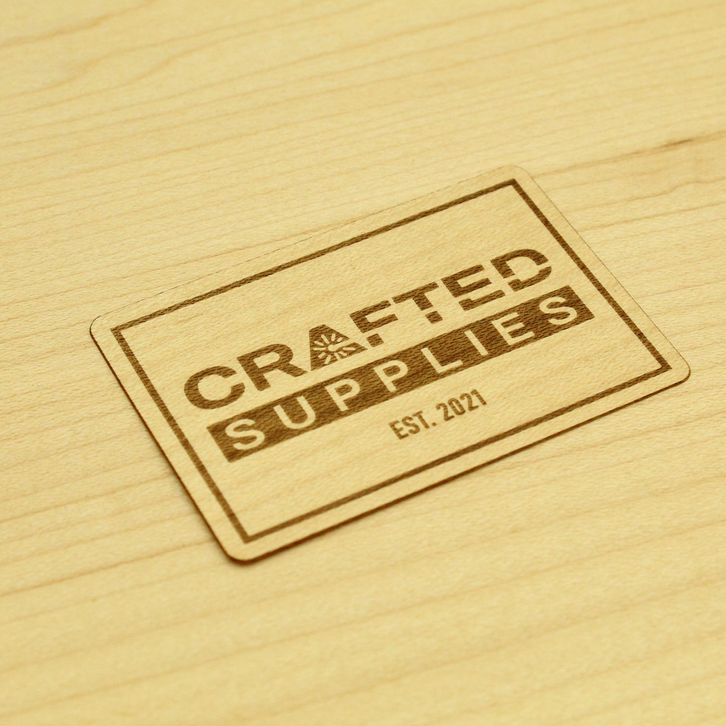 Wood Veneer Maple W/ Grizzly Adhesive