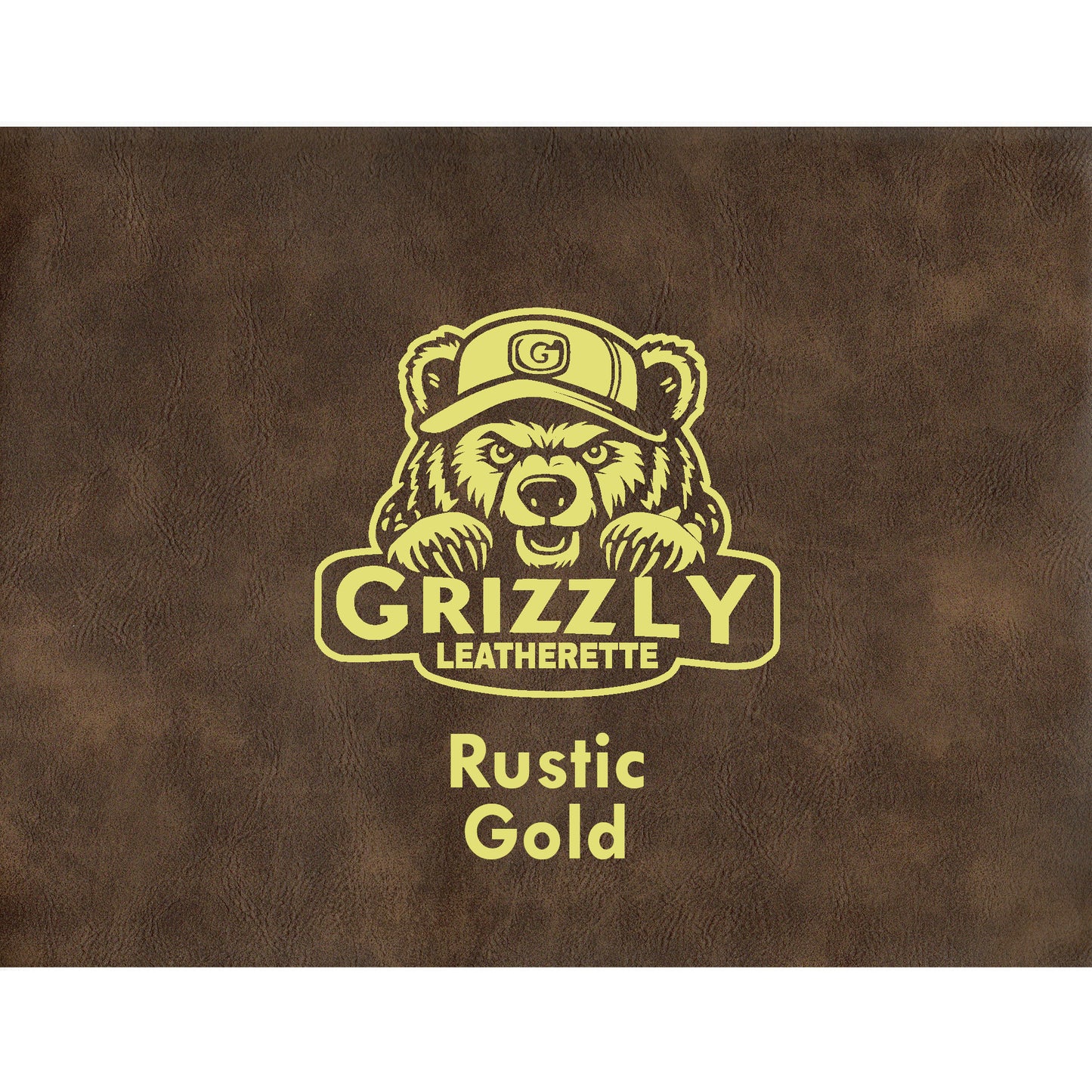 Grizzly Leatherette, All Colors 12in x 24in
