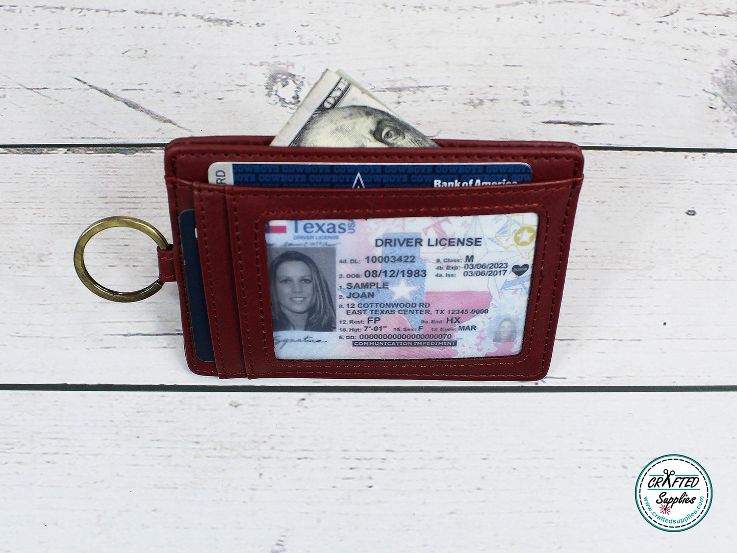 Leatherette Slim Wallet