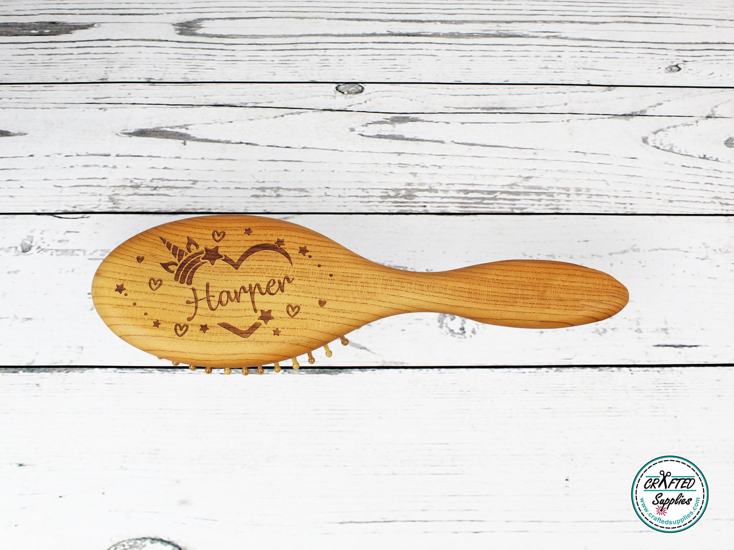 Wood Hair Brush