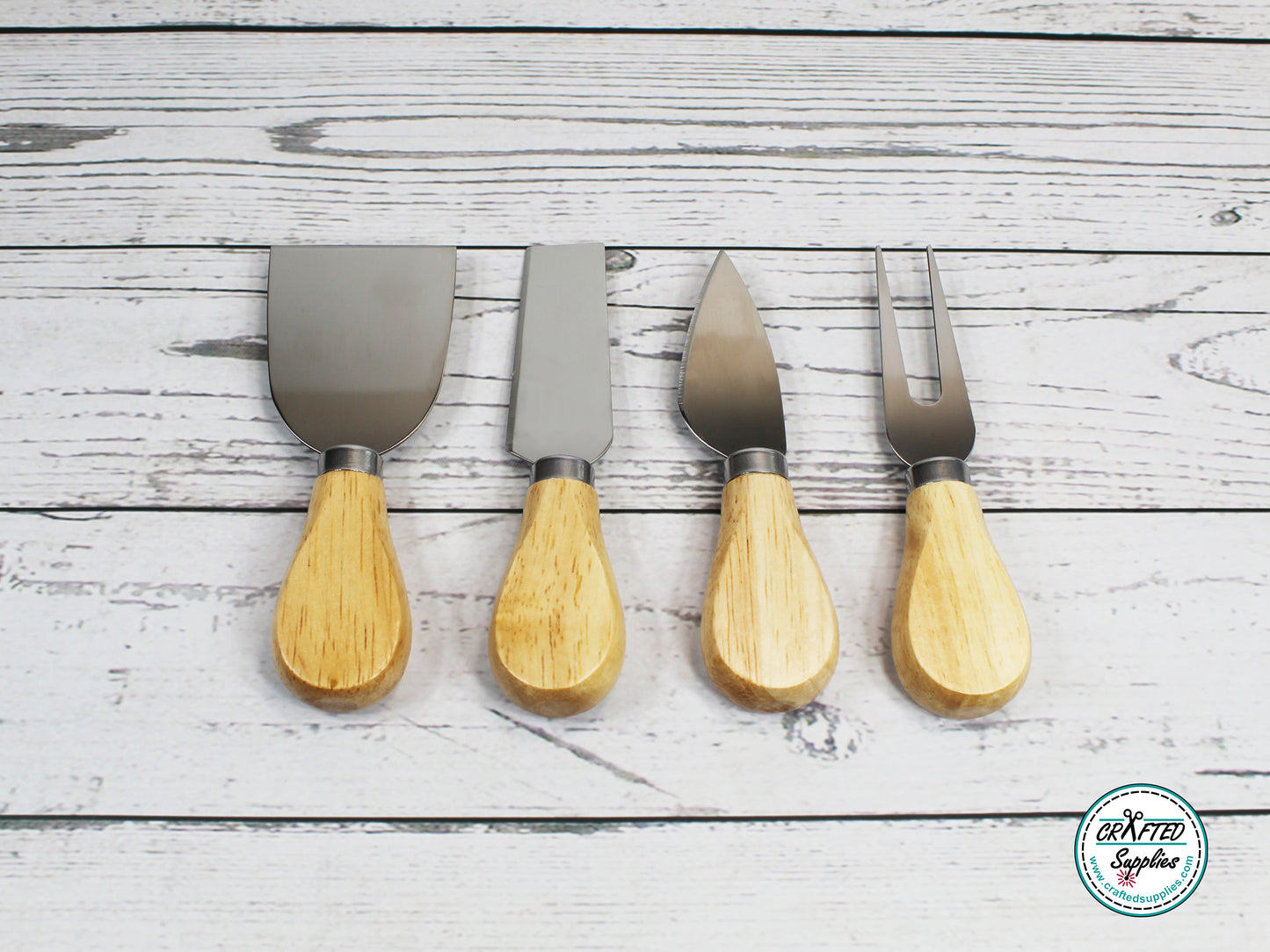 Wood Cheese Knife Set