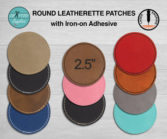 laser engraving supplies leatherette patch